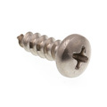 Prime-Line Sheet Metal Screw, Self-Tap Pan Head Phil Dr #10 X 5/8in 18-8 Stainless Steel 100PK 9020232